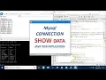 JDBC Connection Show Data From MySQL Table Insert Data into Mysql Using Netbeans