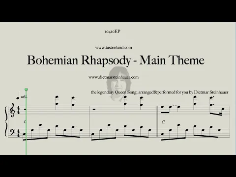 Download MP3 Bohemian Rhapsody  -  Main Theme  -  Easy Piano   -   Queen