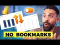 Chart Switch in Power BI NO Bookmarks