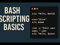 Bash Scripting Basics Hello World Variables and User Input Explained