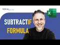 Excel Subtract IF Subtract If Not Blank If Match Then Subtract Subtract If Cell Contains Text