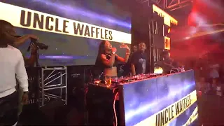 uncle waffles on boiler room with tanzania