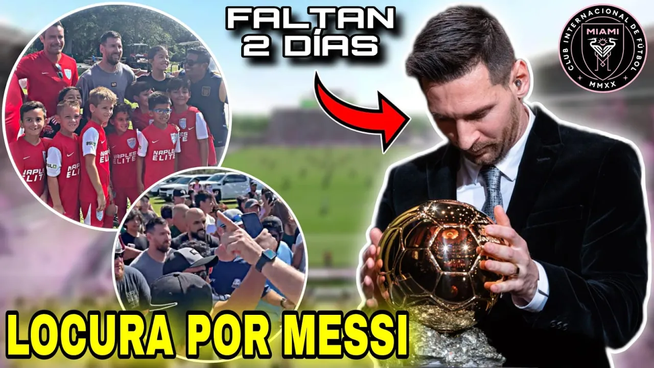 ???? GRAN GESTO de LEO MESSI HOY en MIAMI ????  ÚLTIMOS detalles del BALÓN DE ORO y BARCELONA PIERDE ????