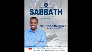 SABBATH WORSHIP PROGRAM  22nd AUGUST 2026