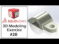 SolidWorks Tutorial For Beginners Part Modeling Exercise - 20