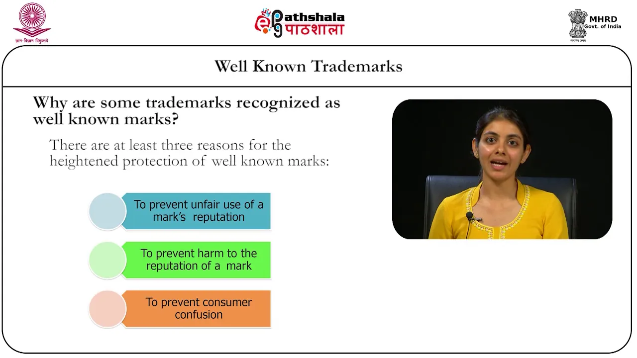 Law P10 M-19. Well known trademarks