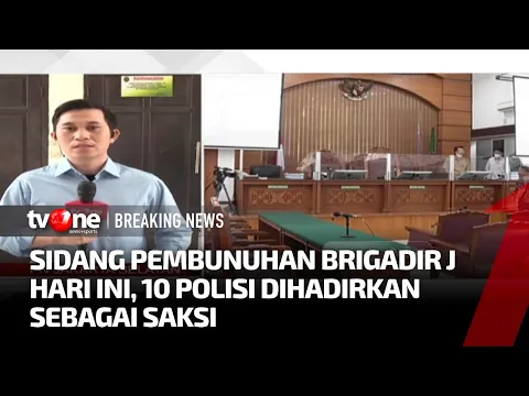 10 Saksi dari Kepolisian akan Disidang Mengenai Peristiwa Penembakan Brigadir J