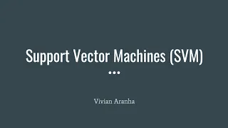 Part 6 Support Vector Machines SVM Implementation in Python