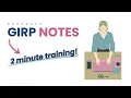 GIRP Progress Note for Mental Health