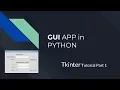 Create GUI App with Python Tkinter 1