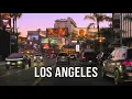 Driving Los Angeles Sunset 4K - The Valley to Hollywood