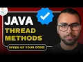 Master Java Threads Essential Methods to Elevate Your Coding