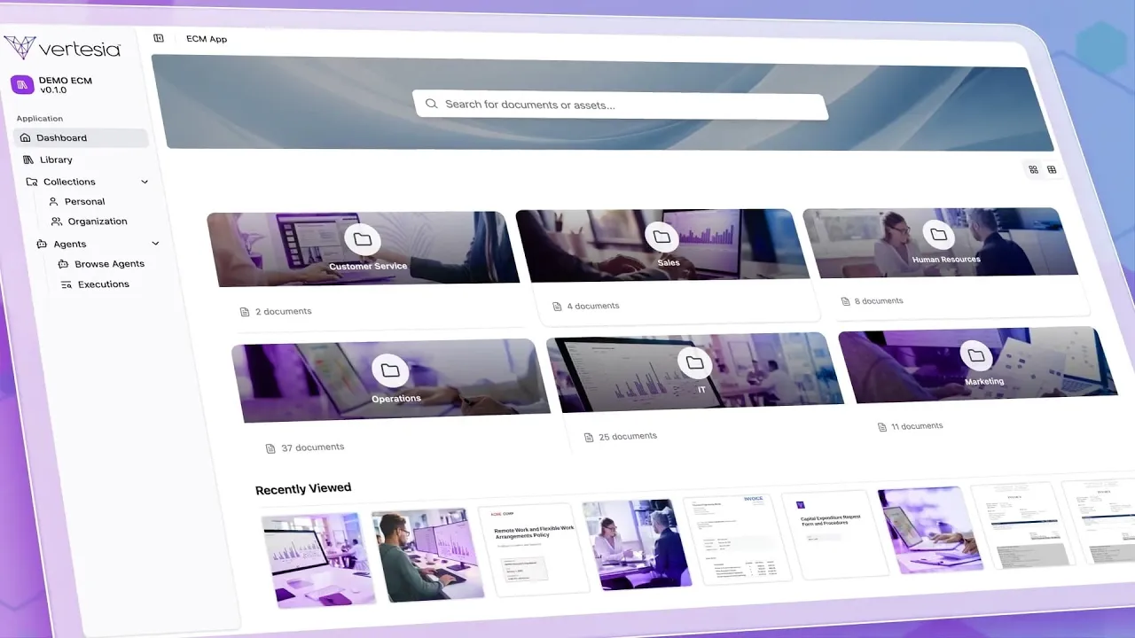 Vertesia content platform short video