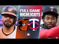 ORIOLES vs TWINS Full Game Highlights August 11 2026 MLB Season