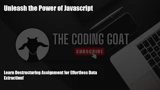 JavaScript Tutorial - Unleash the Power of JavaScript Learn Destructuring For Data Extraction