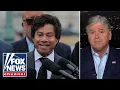Hannity GOES AFTER Dem on immigration YOU SAT ON YOUR ASS