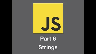 JavaScript - Introduction to the String Variables in Javascript