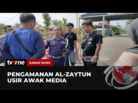 Ketegangan Terjadi Antara Awak Media dan Pengamanan Ponpes Al Zaytun