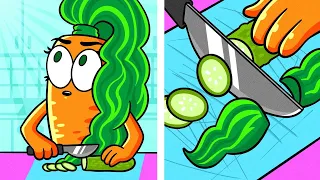 الفتيات ذوات الشعر الطويل والأظافر كيفية استعداد الفتيات 