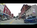 Downtown Monongahela Pa Main Street New Eagle Pennsylvania Routes 88 837 and 136 River Town