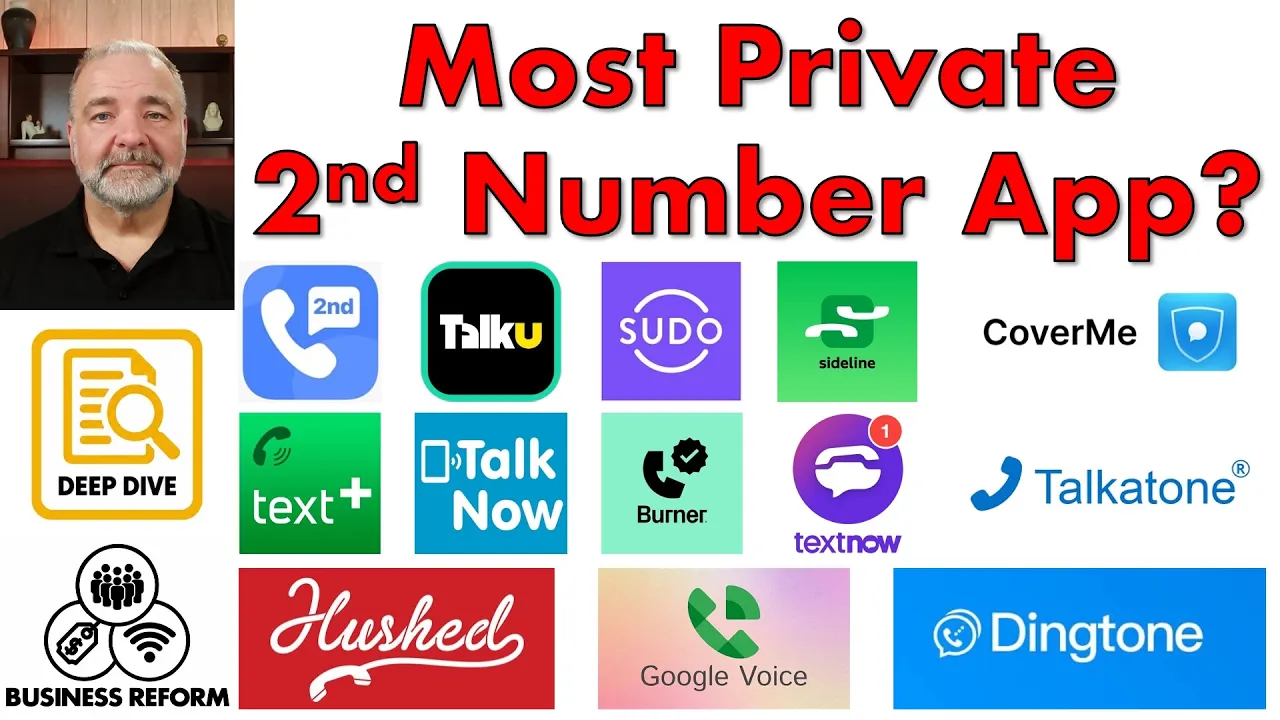 I Compared 19 Second Phone Number Apps — Which Is Most Private?: video thumbnail