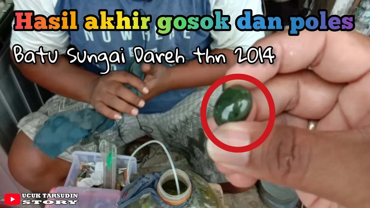 Apakah MINYAK ZAITUN bisa menghilangkan KAPUR pada BATU BACAN & Bagaimana Cara MENGHILANGKANNYA.?. 