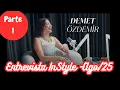 Download Lagu Demet Özdemir sendo Entrevistada pela InStyle - Agosto/2025 ( Tradução Português) Parte 1