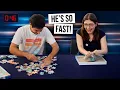 I RACED ALEJANDRO the fastest puzzler in the world