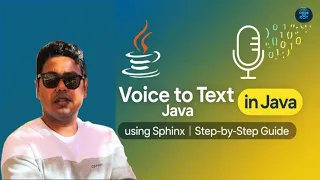 Voice to Text in Java using Sphinx Java Speech Recognition Sphinx CODEwithROY CH 08