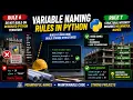 Variable Naming in Python - Part 7