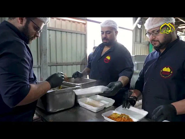 ⁣كلمة خادم التفاني والإخلاص في العمل عنوان خدم مضيف الإمامين الجوادينِ ع في خدمة الزائرين الكرام