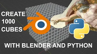 How to CREATE 1000 Cubes in Blender 3 0 using Python