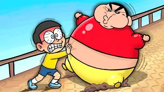 Roll Fat Shinchan to Win! 😝