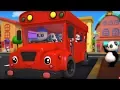 Download Lagu the wheels on the bus | 3d rhymes | nursery rhymes | childrens songs