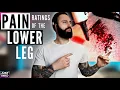 RATING Tattoo Pain LEVELS 1-5 on the LOWER LEG