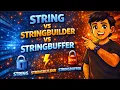 String vs StringBuilder vs StringBuffer Java Interview Question Explained