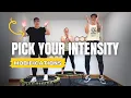 Lagu 30 Minute Rebounder Workout All Levels | Cardio + Core Mini Trampoline Routine Intensity Options