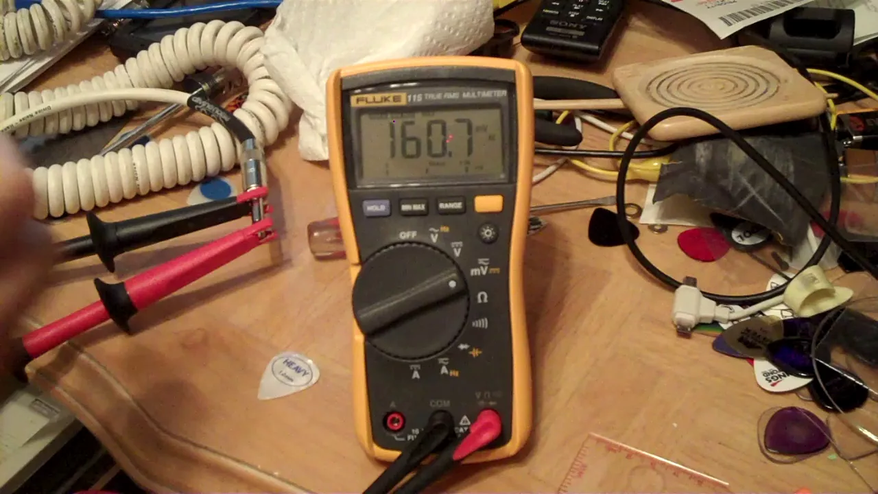 Measuring Your Pickup Output in Millivolts, Critical Strat Pickup Height, and Magnet Polarity Check