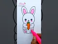 How to draw rabbit