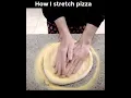 Download Lagu Method 1: How to stretch pizza base #shorts