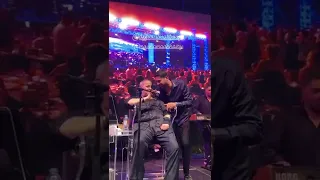 جورج وسوف مع محمد خيري في أبوظبي 