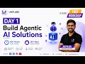 DAY 1 Build Agentic AI Solutions Hands-On AWS Agentic AI Workshop Registration in Description