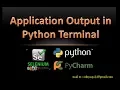 How to solve ModuleNotFoundError in python Printing Logs in Python Console