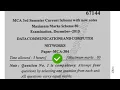 2015 Mdu MCA 3rd Sem Data Communication Question Paper