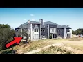 Abandoned mansion in Sanger Texas being completed