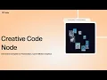 Tutorial Presentation Interactive Typography Motion Graphics using the Creative Code Node