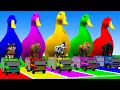 Download Lagu Long Slide Game With Cow Elephant Gorilla Hippopotamus Tiger 3d Animal Game Funny 3d Animals