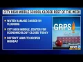 GRPS City High Middle School to be closed rest of the week