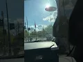 Full of police escort through Washington D C
