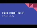 Hello World Flutter